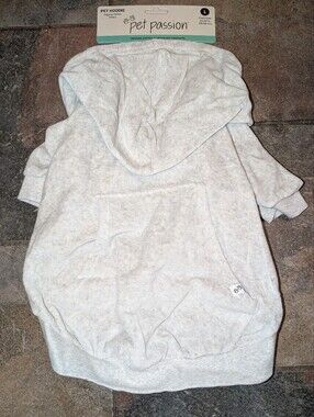 Pet Passion Organic Cotton Large Pet Hoodie -NIB